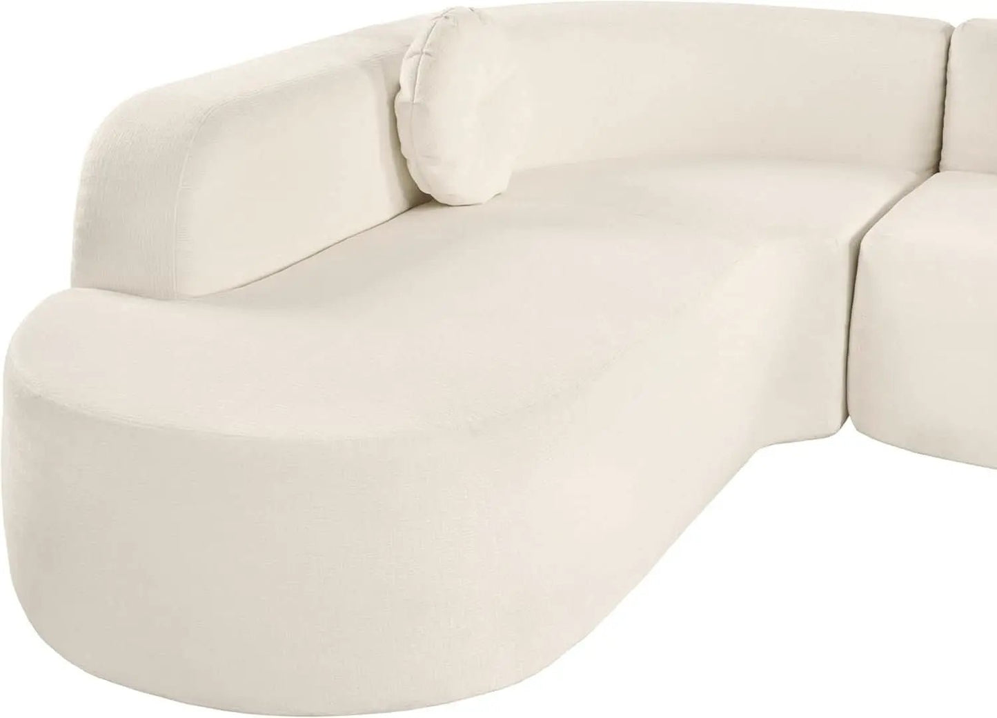 Extra Large Sectional Sofa with Elegant Curved Design from PriceLows™