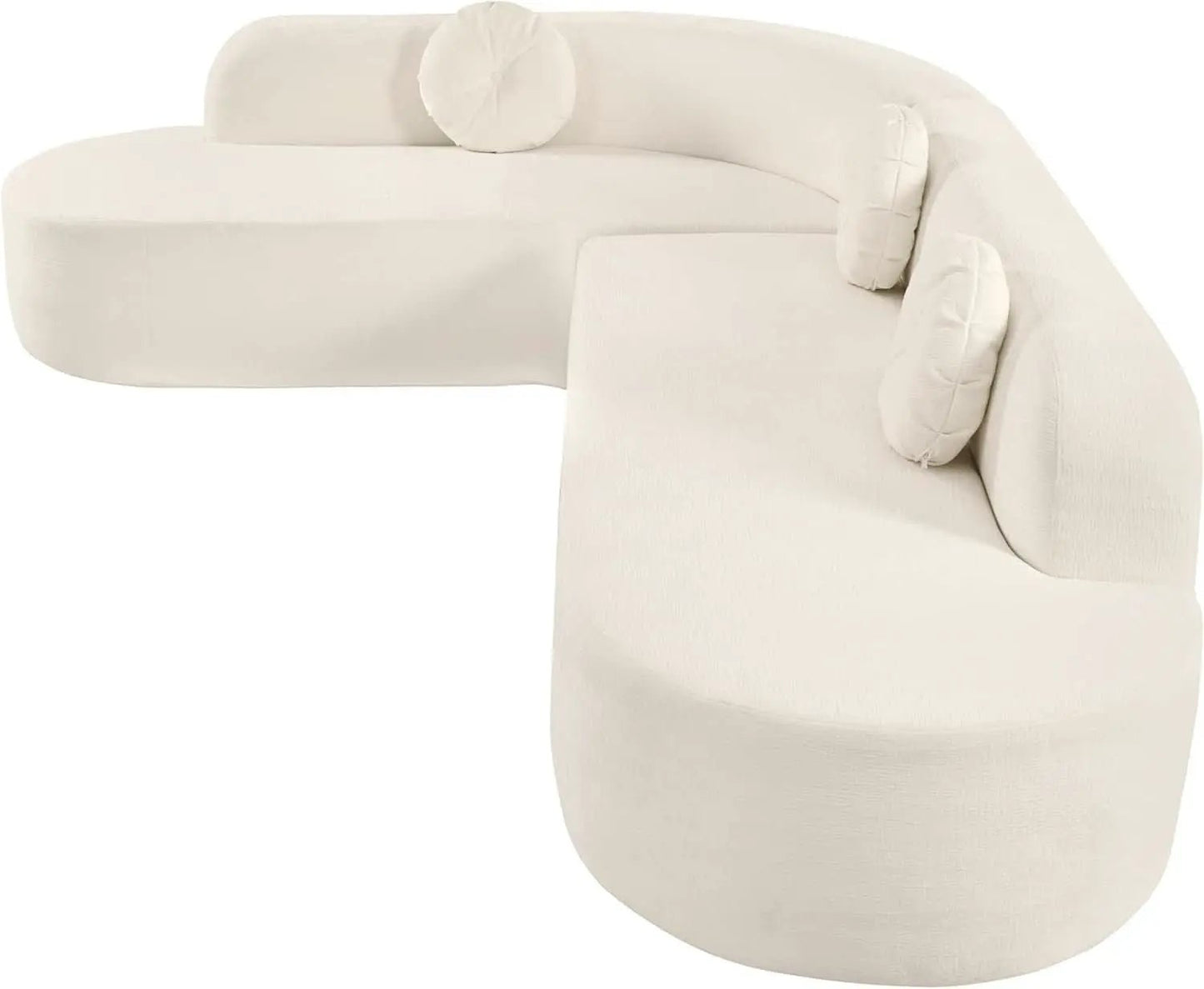 Extra Large Sectional Sofa with Elegant Curved Design from PriceLows™