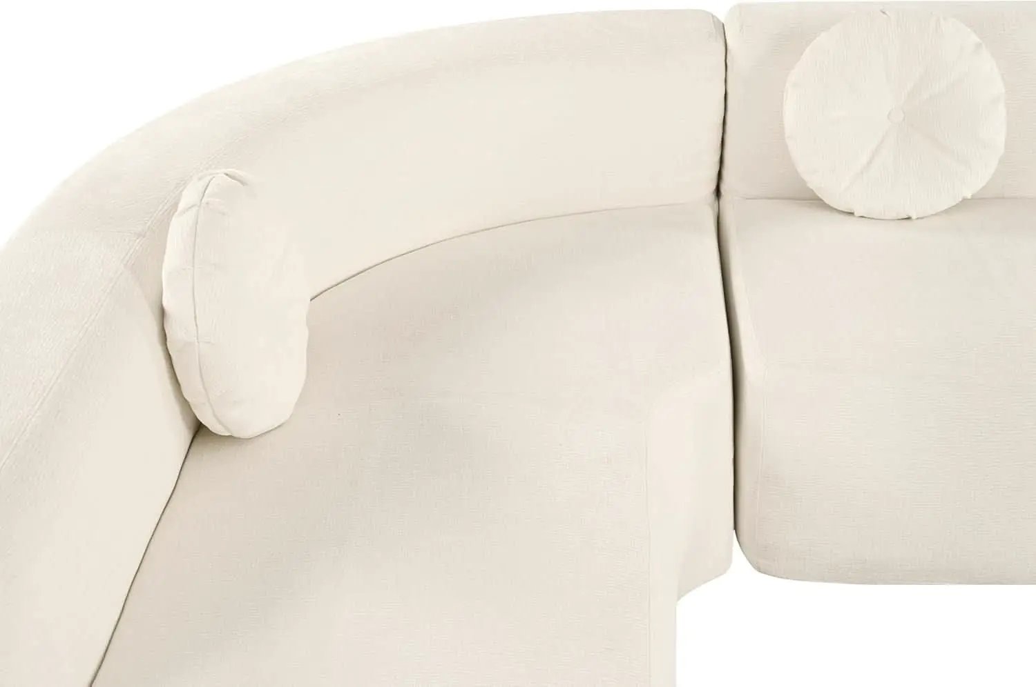 Extra Large Sectional Sofa with Elegant Curved Design from PriceLows™