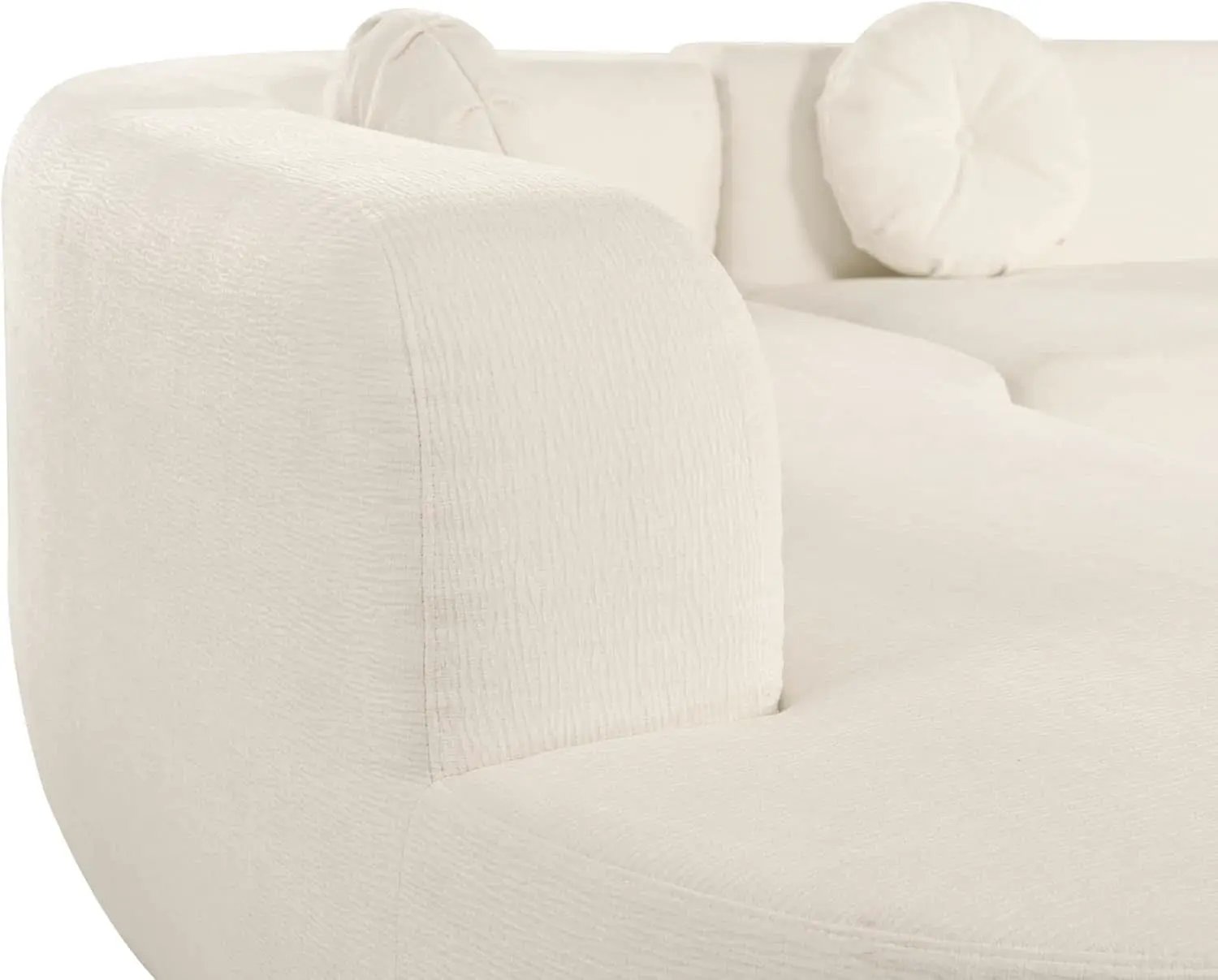 Extra Large Sectional Sofa with Elegant Curved Design from PriceLows™