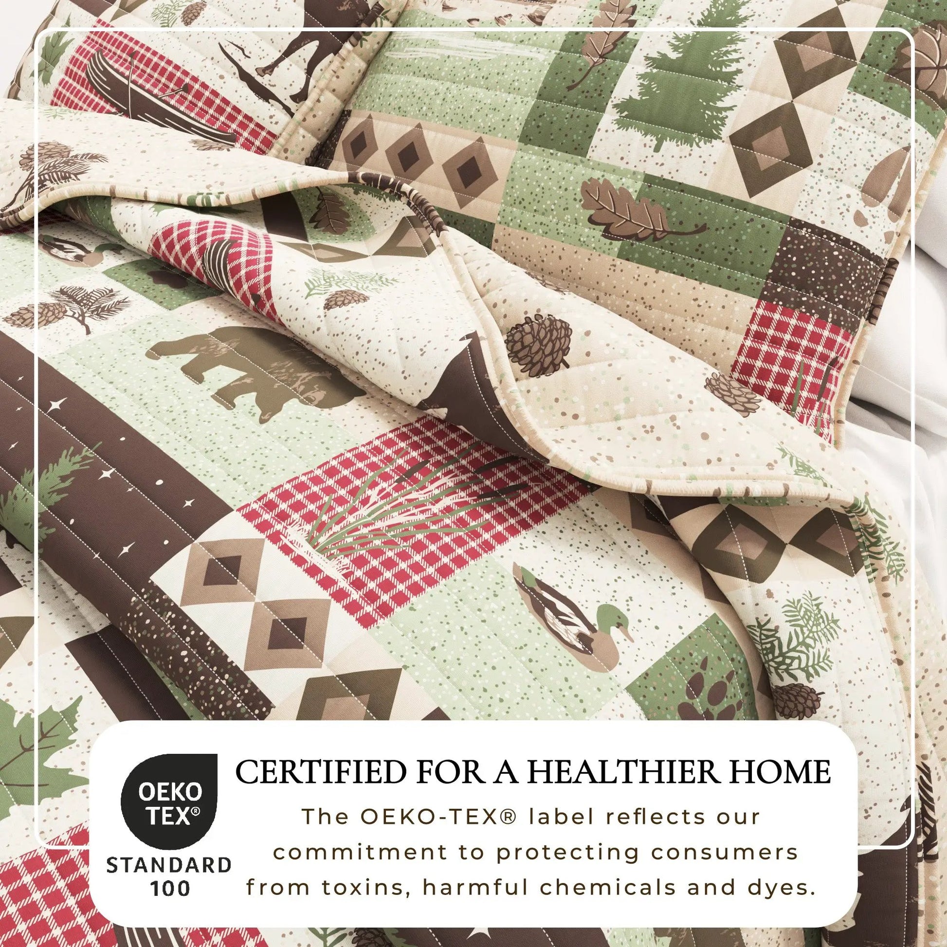 Wilder Collection Lodge Quilt Set from PriceLows™