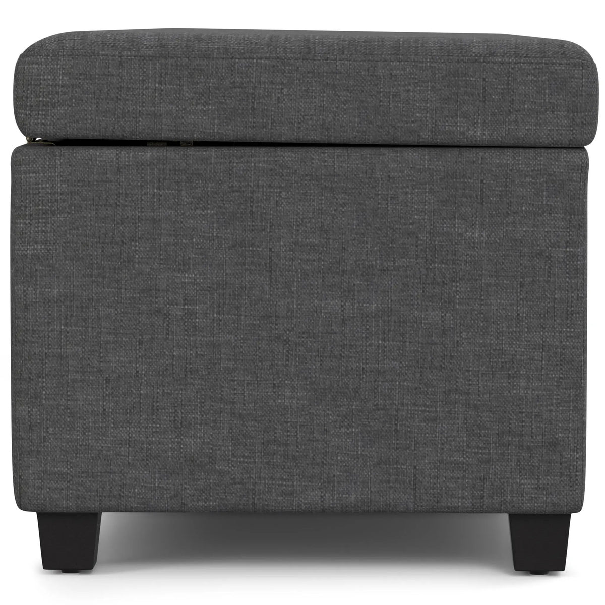 Storage Ottoman Bench | Solid Wood Frame | High Density Foam