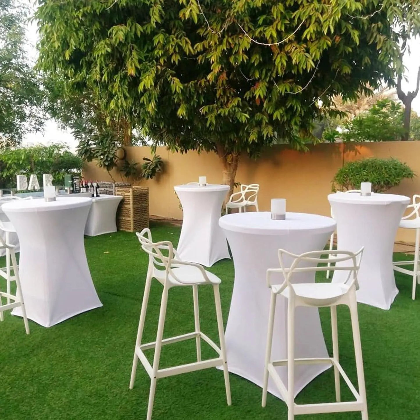 32 Inch White Ultra light weight Folding Table Outdoor from PriceLows™