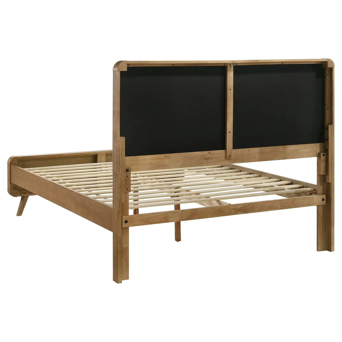 Robyn Wood Eastern King Platform Bed Light Ash | 78.25 x 86.5 x 53.25 in | Rubberwood & Engineered Wood | Bedroom