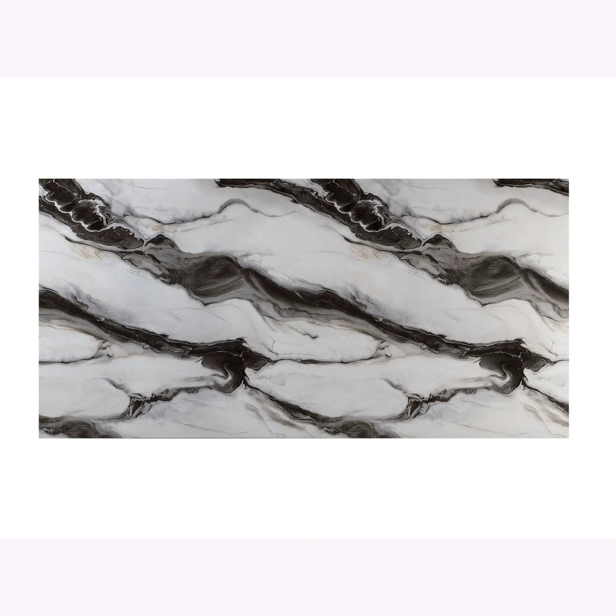 Dining Table Set | Faux Marble Finish | Pedestal Base | 4 Chairs