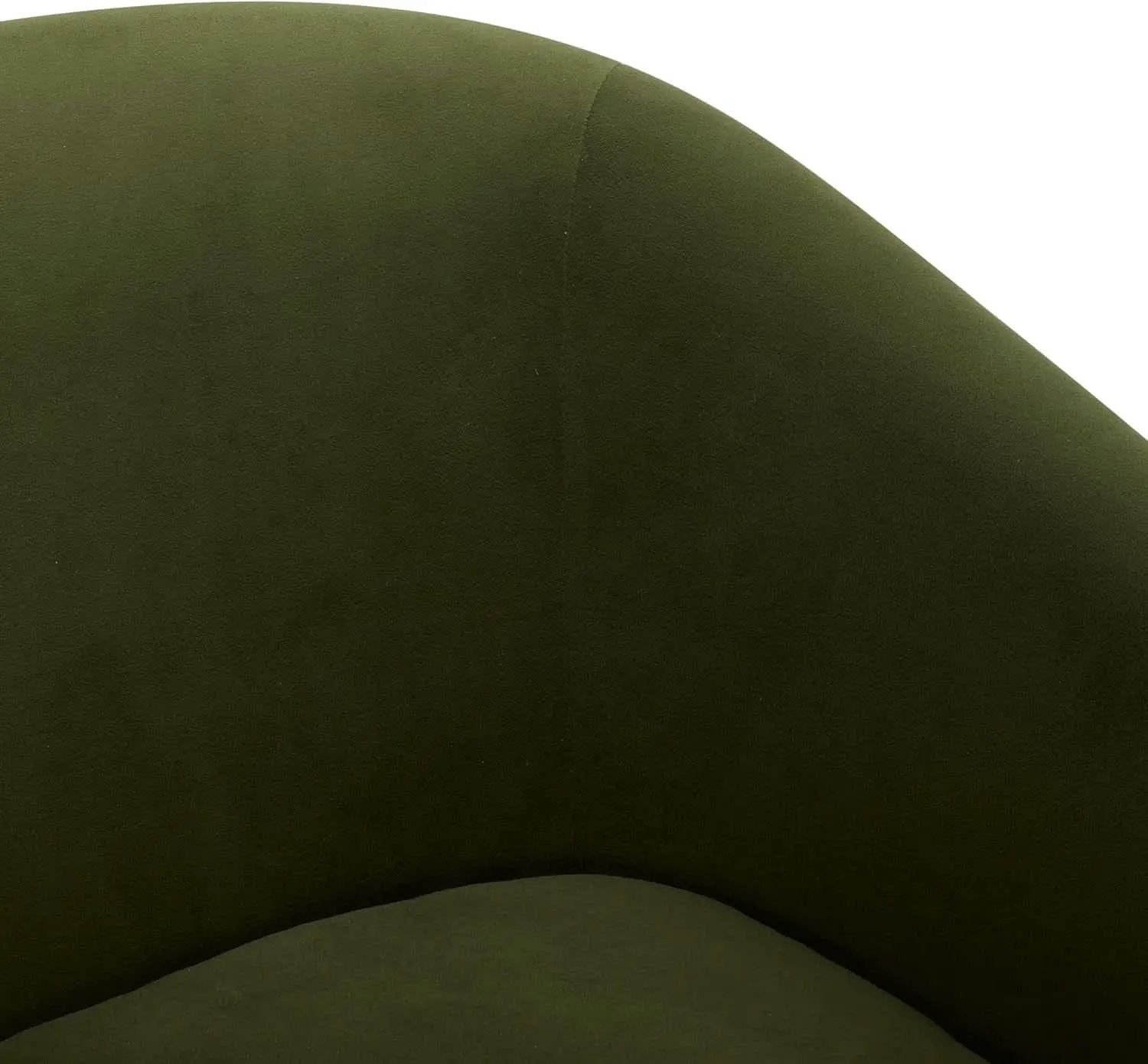 Forest Green Velvet Swivel Upholstered Armchair FSC from PriceLows™