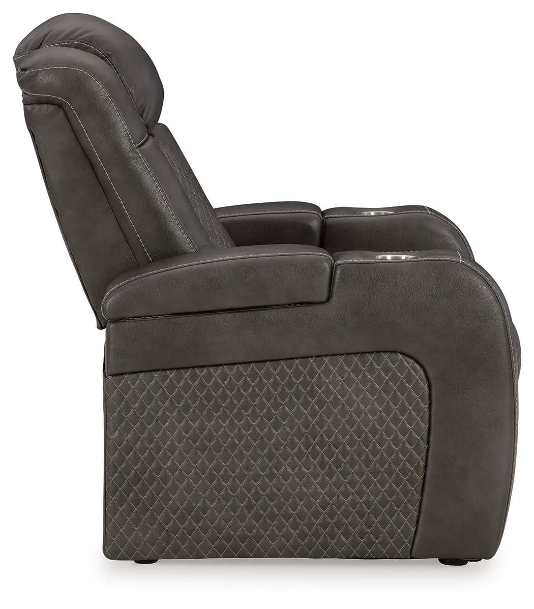 Fyne-dyme Power Recliner/Adj Headrest Reclining Chair | 2 Pieces | Living Room Furniture | Living Room