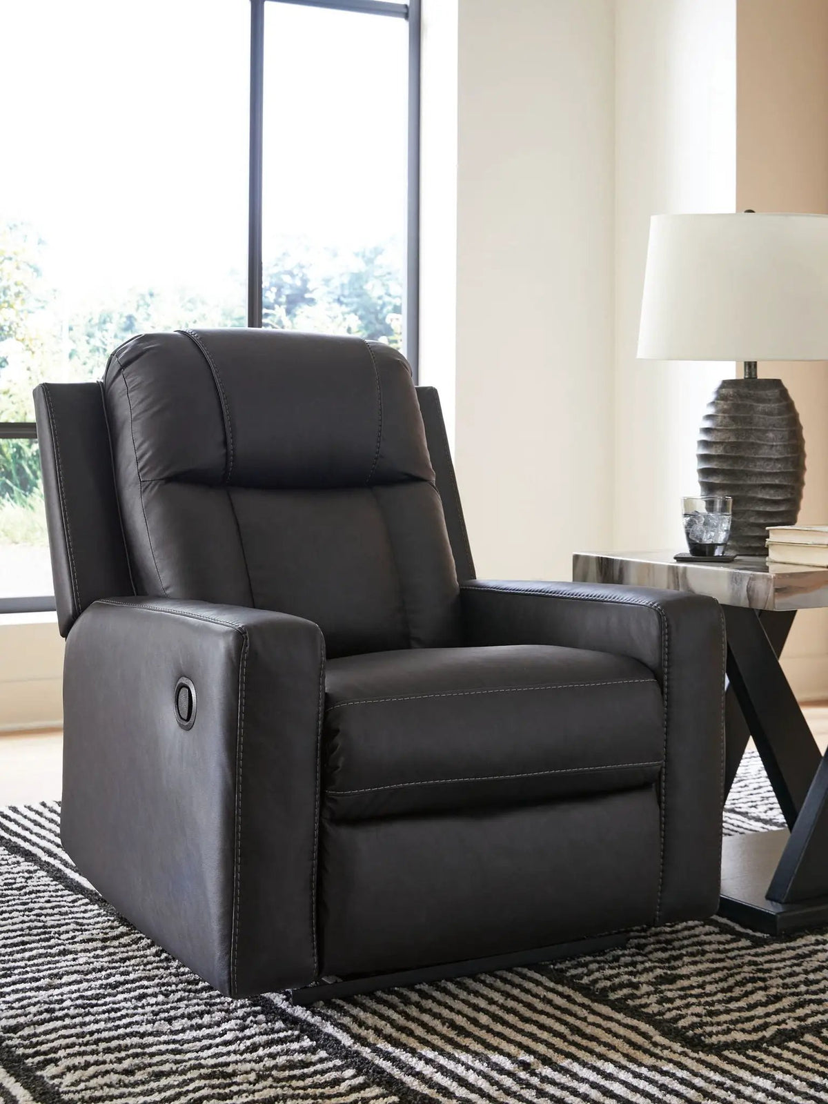 Mackmenville Zero Wall Recliner | Classic Versatile Style | Everyday Relaxation | 36 Inch Length