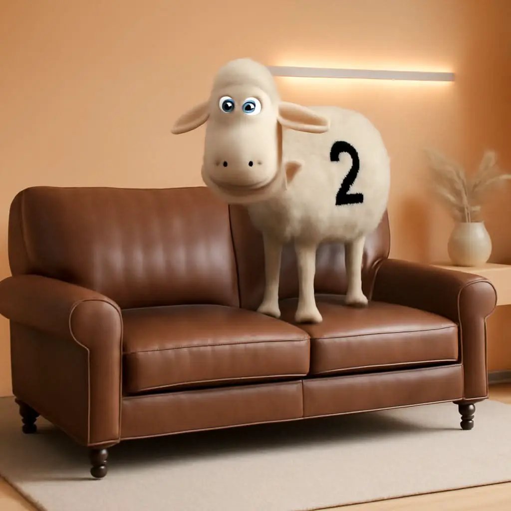 Copenhagen Rolled Arm Loveseat Chestnut Bonded Leather from PriceLows™