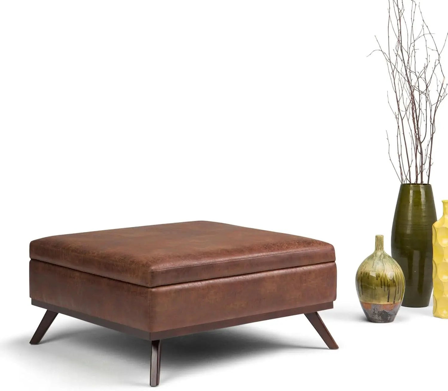 Owen 36Inches Wide Mid Century Storage Coffee Table from PriceLows™