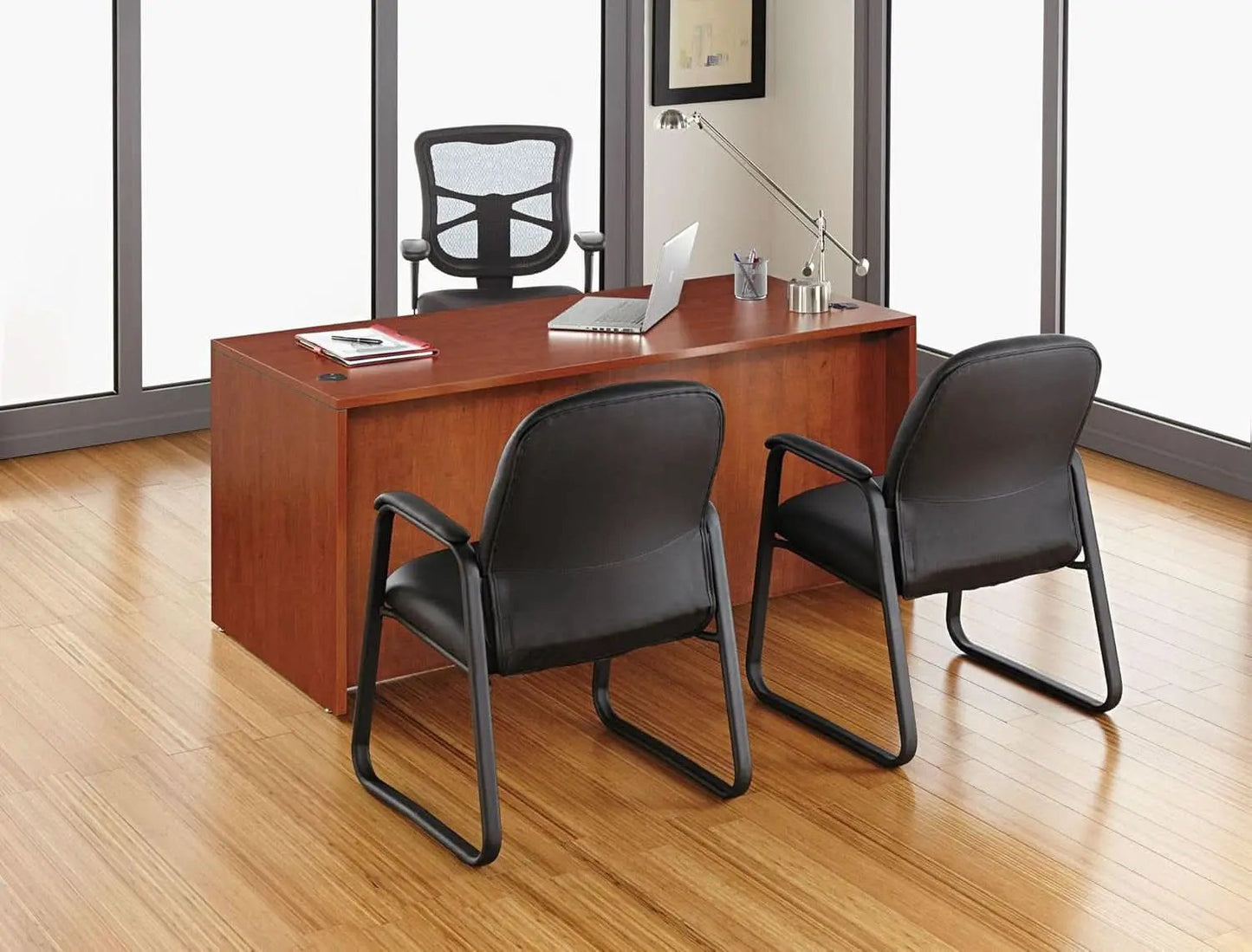 Elusion High Back Mesh Office Chair Black Adjustable Tilt from PriceLows™