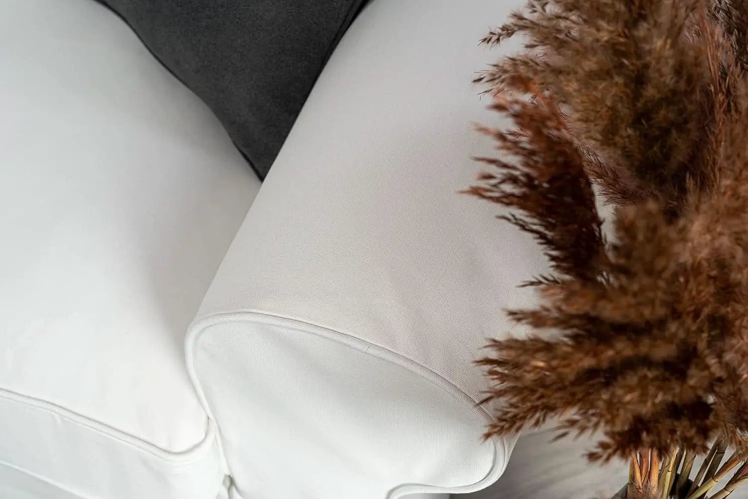 IKEA Ektorp 3 Seat Sofa Slipcover White Replacement from PriceLows™