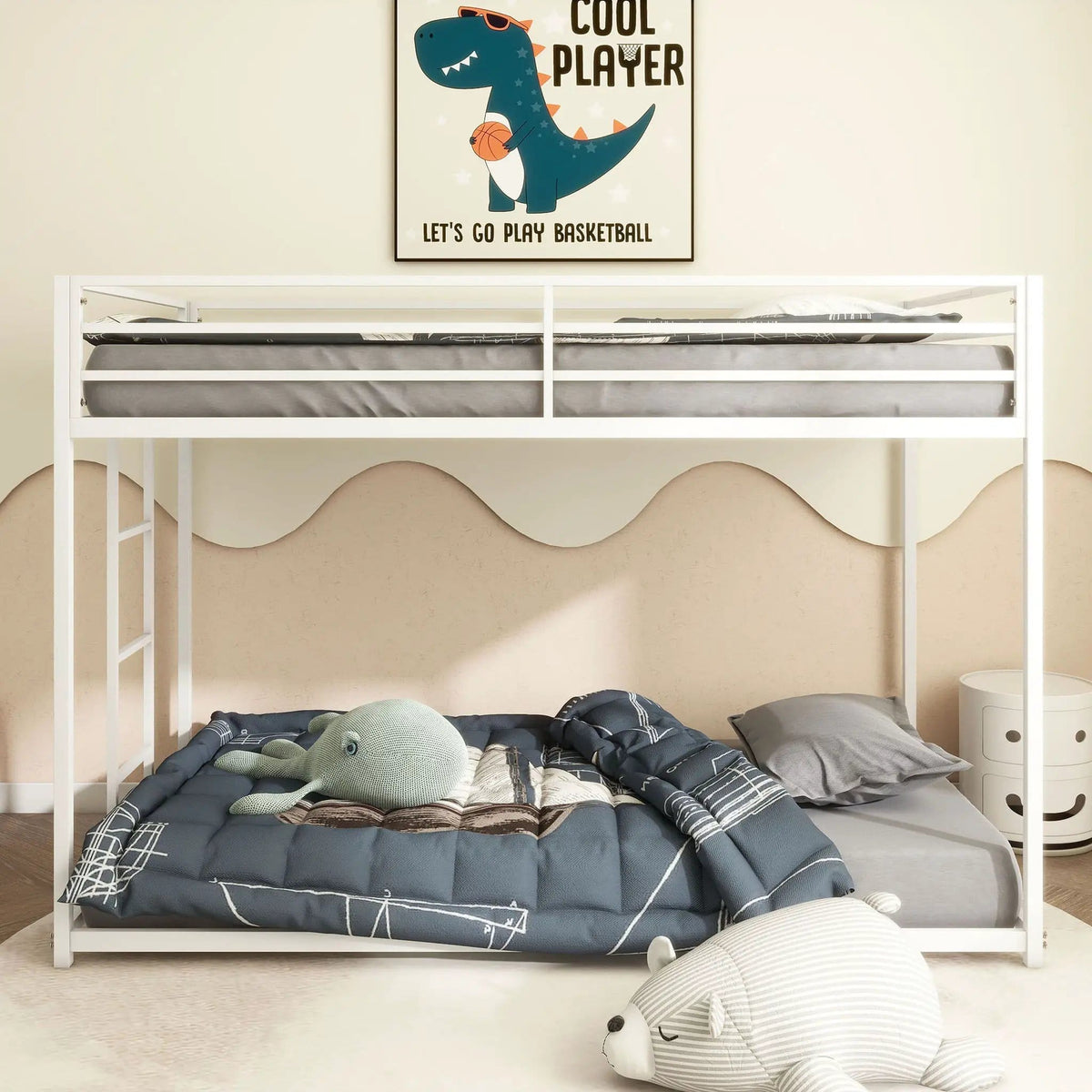 Adam Metal Bunk Bed | 2 Pieces | Metal | Bedroom