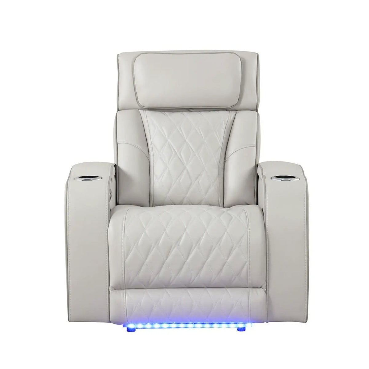 Power Reclining Chair | Vibrating Massage | LED Lighting