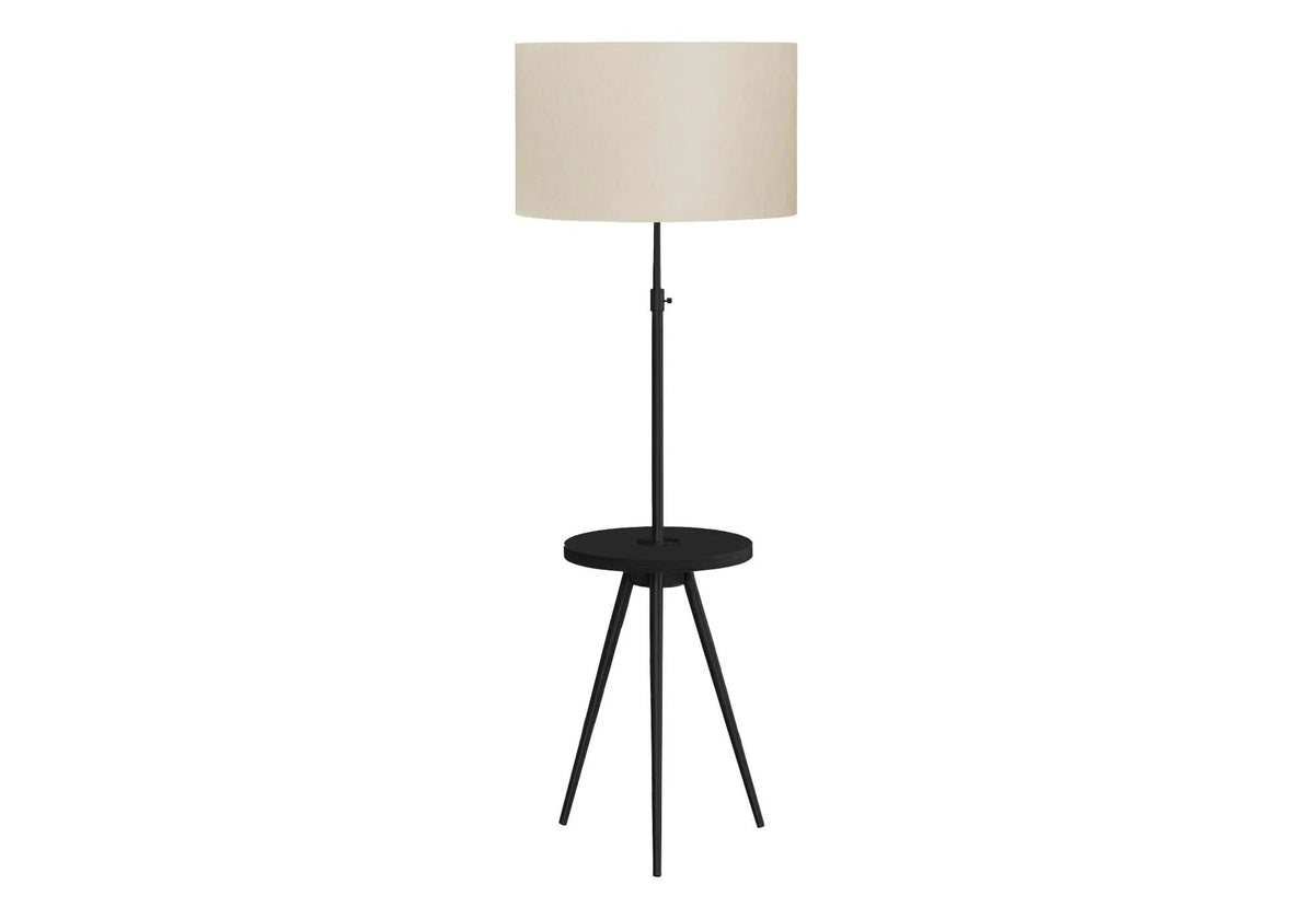 Floor Lamp Lighting | 2 Pieces | Walnut & Metal | Home