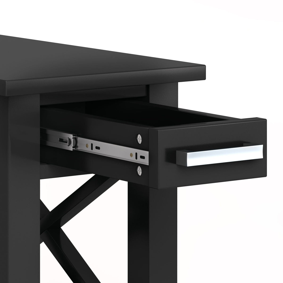Kitchener Handcrafted Table | 6 Pieces | Solid Wood & Metal | Living Room