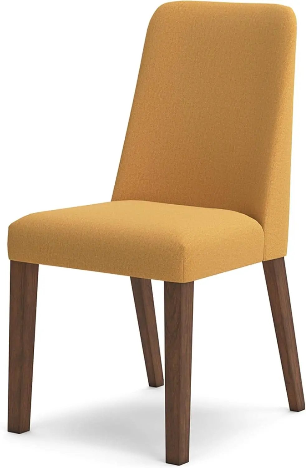 Lyncott Upholstered Dining Chair Yellow And Brown Foam Cushion from PriceLows™