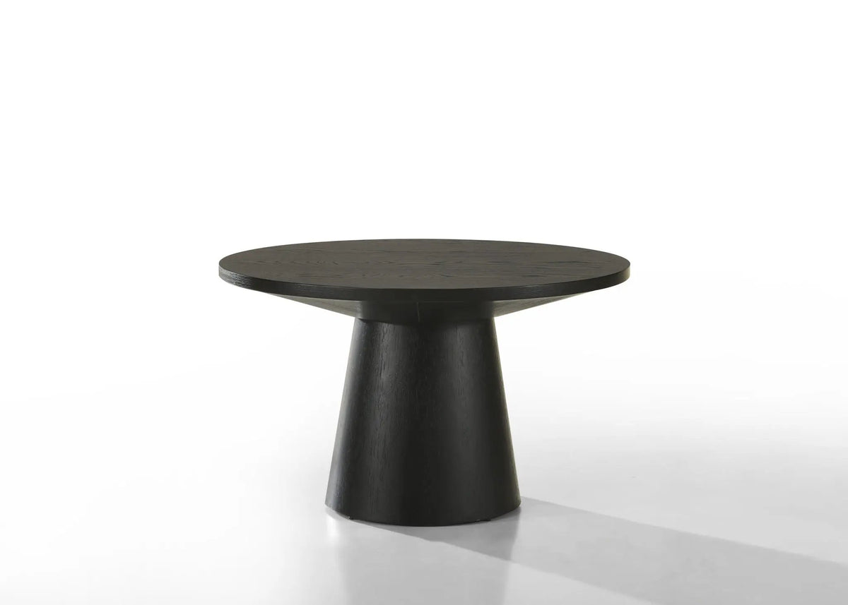 Jasper Round End Table | 22 Inch Diameter | 15 Inch Height | Contemporary Aesthetic
