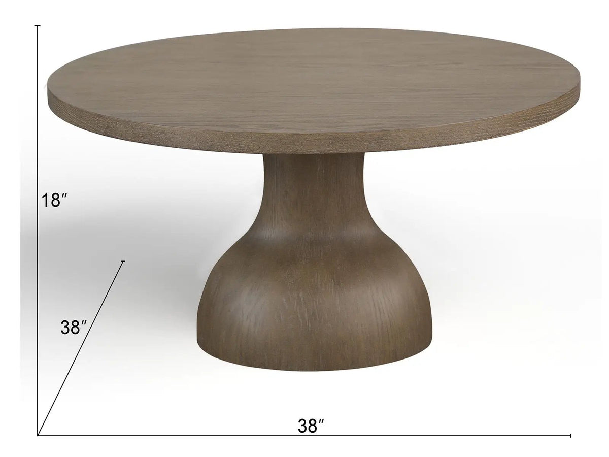 Bosley Round Table | 20 Inch Diameter | Urban Style | Living Room Or Entryway