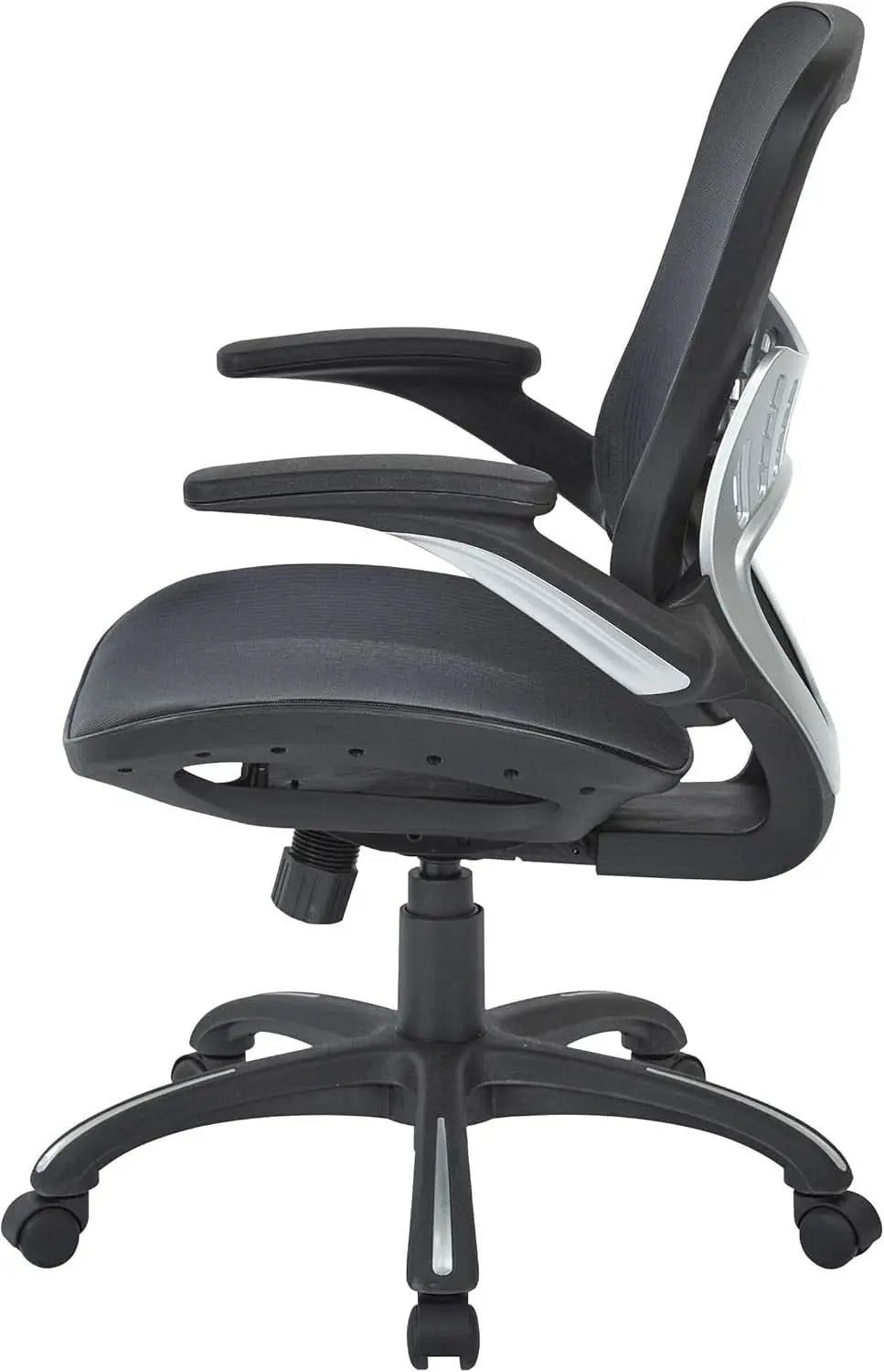Riley Ventilated Manager's Office Desk Chair With Black Mesh from PriceLows™