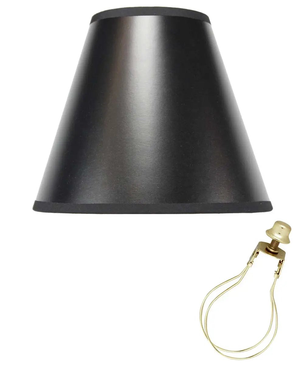 Empire Lampshade | Hardback Parchment | Clip On Fitter | 5x10x8.5