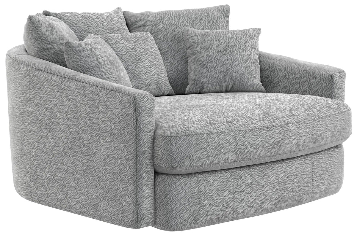 Matty Round Accent Cuddle Chaise | 3 Pieces | Living Room Furniture | Living Room
