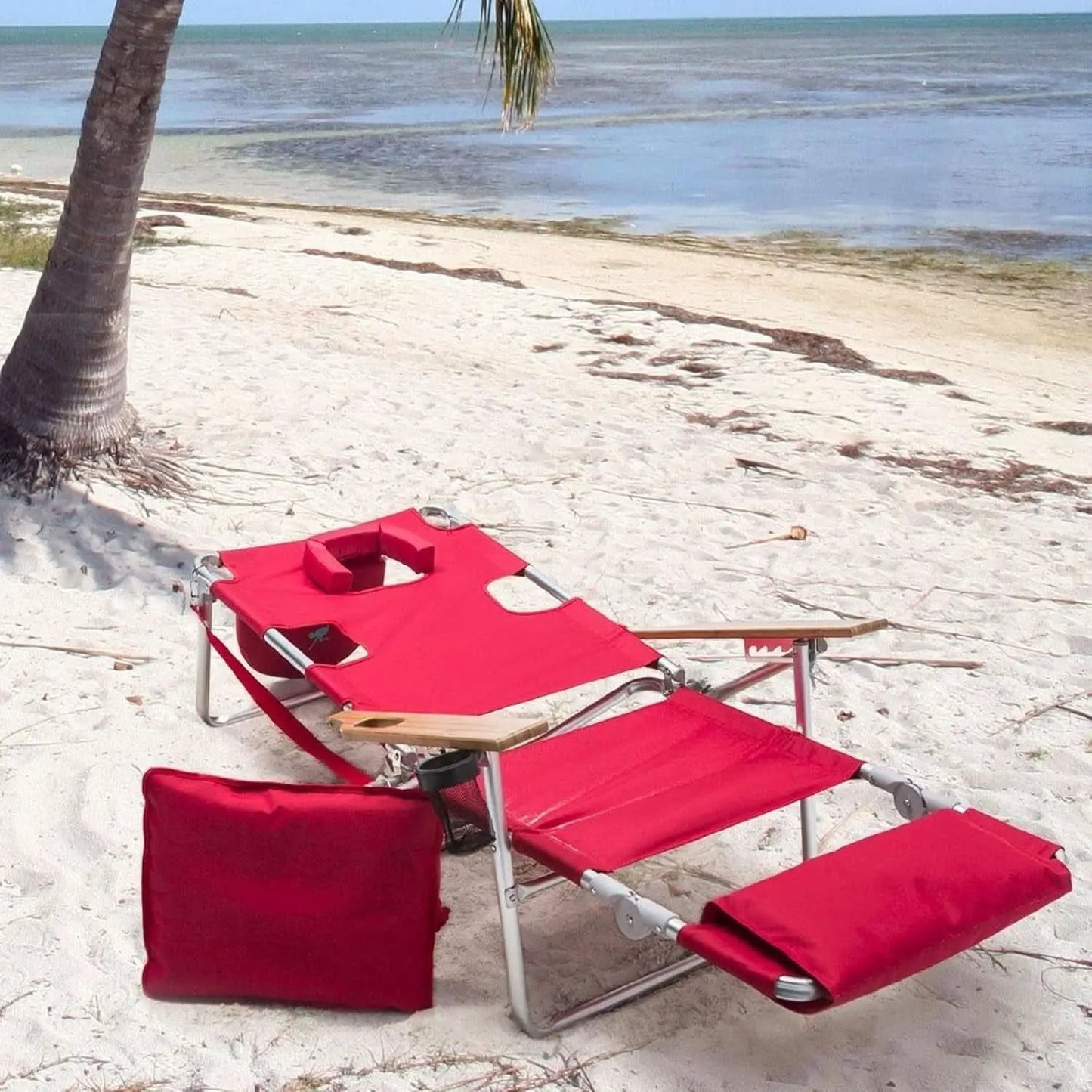 Deluxe Lightweight Reclining Lounge Chair with Footrest from PriceLows™