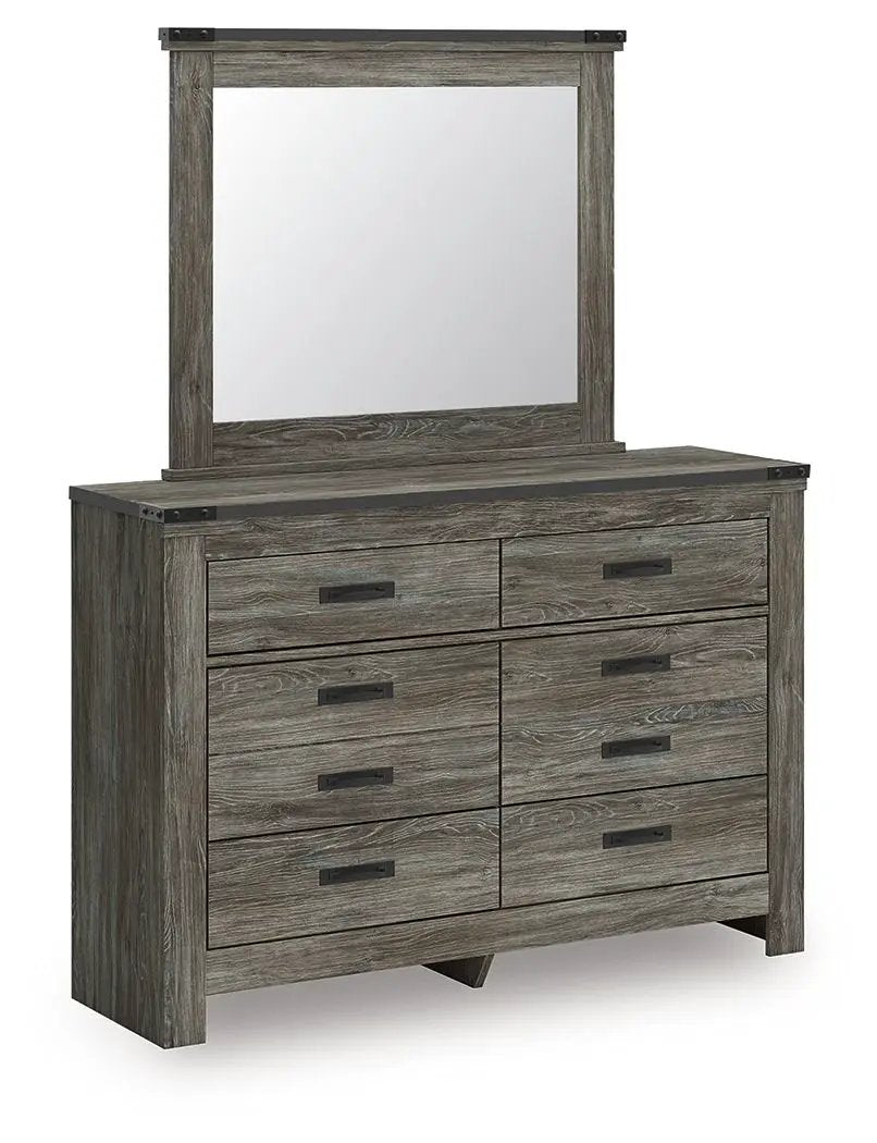 Frandern Panel Bedroom Set | 4-Piece | Cool Casual Style | Bedroom Package