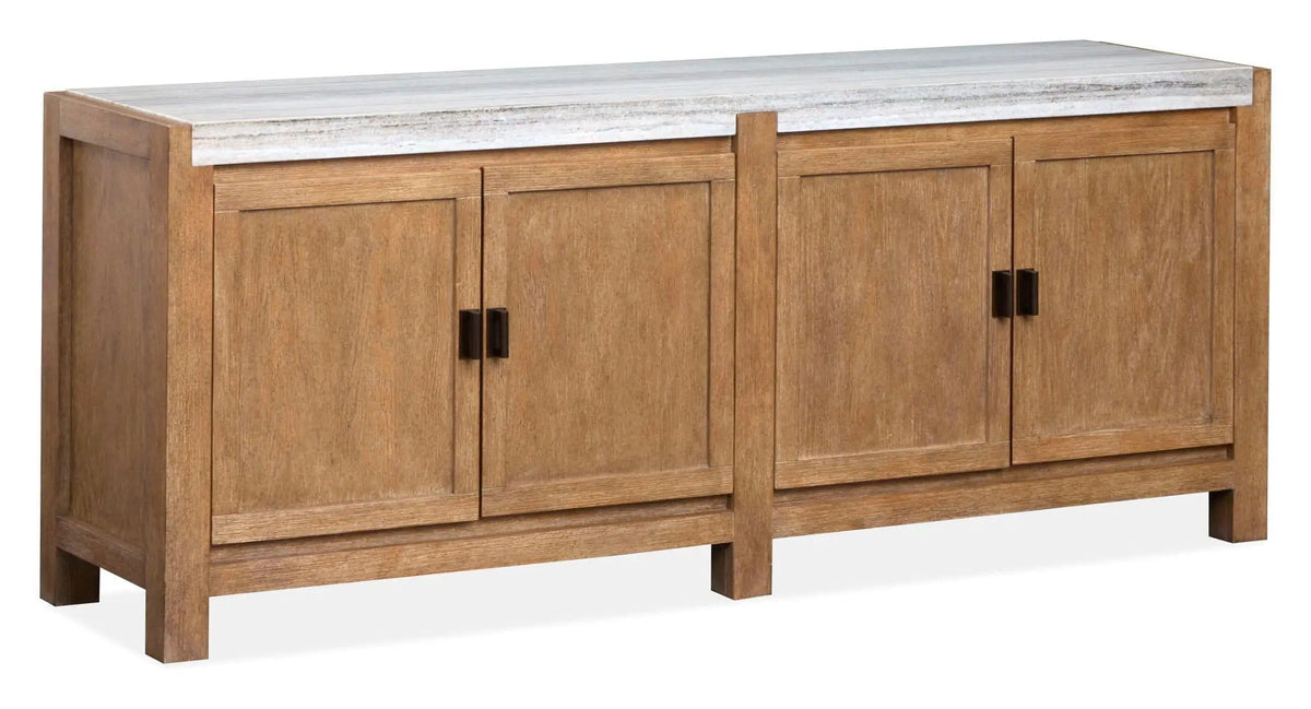 Plum Creek Door Console TV Stand | 2 Pieces | Living Room Furniture | Living Room
