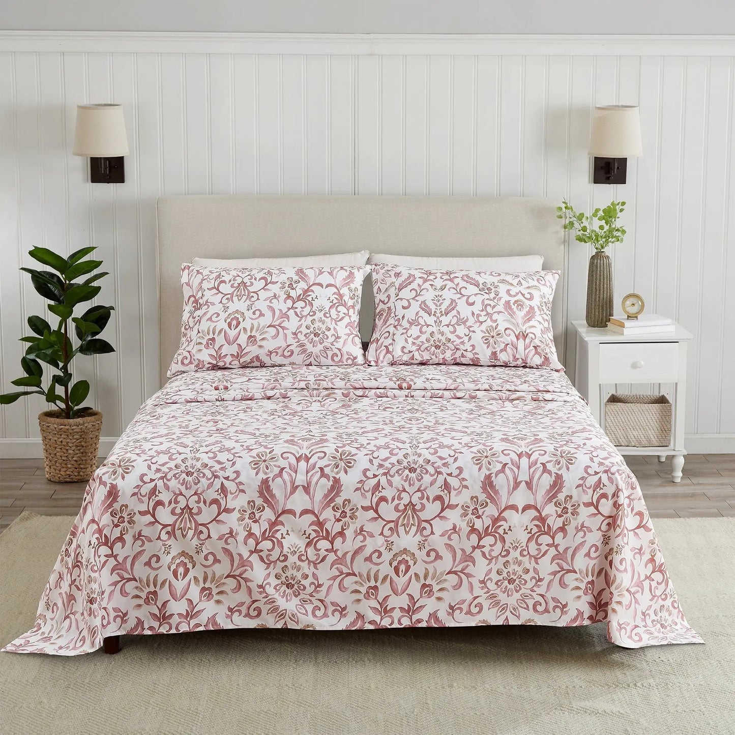 Watercolor Floral Sheet Set - Delia Collection from PriceLows™