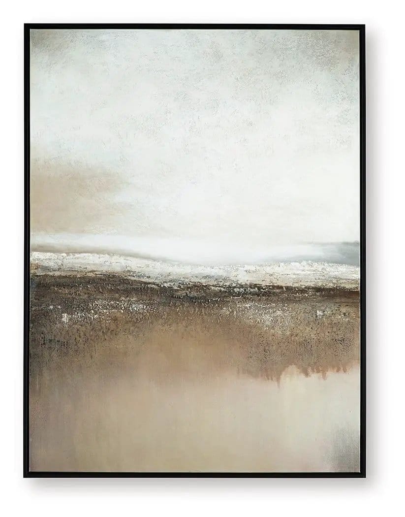 Siaking Wall Art | 47.88 x 1.63 x 63.88 in | Home Furniture | Brown / Gray / White