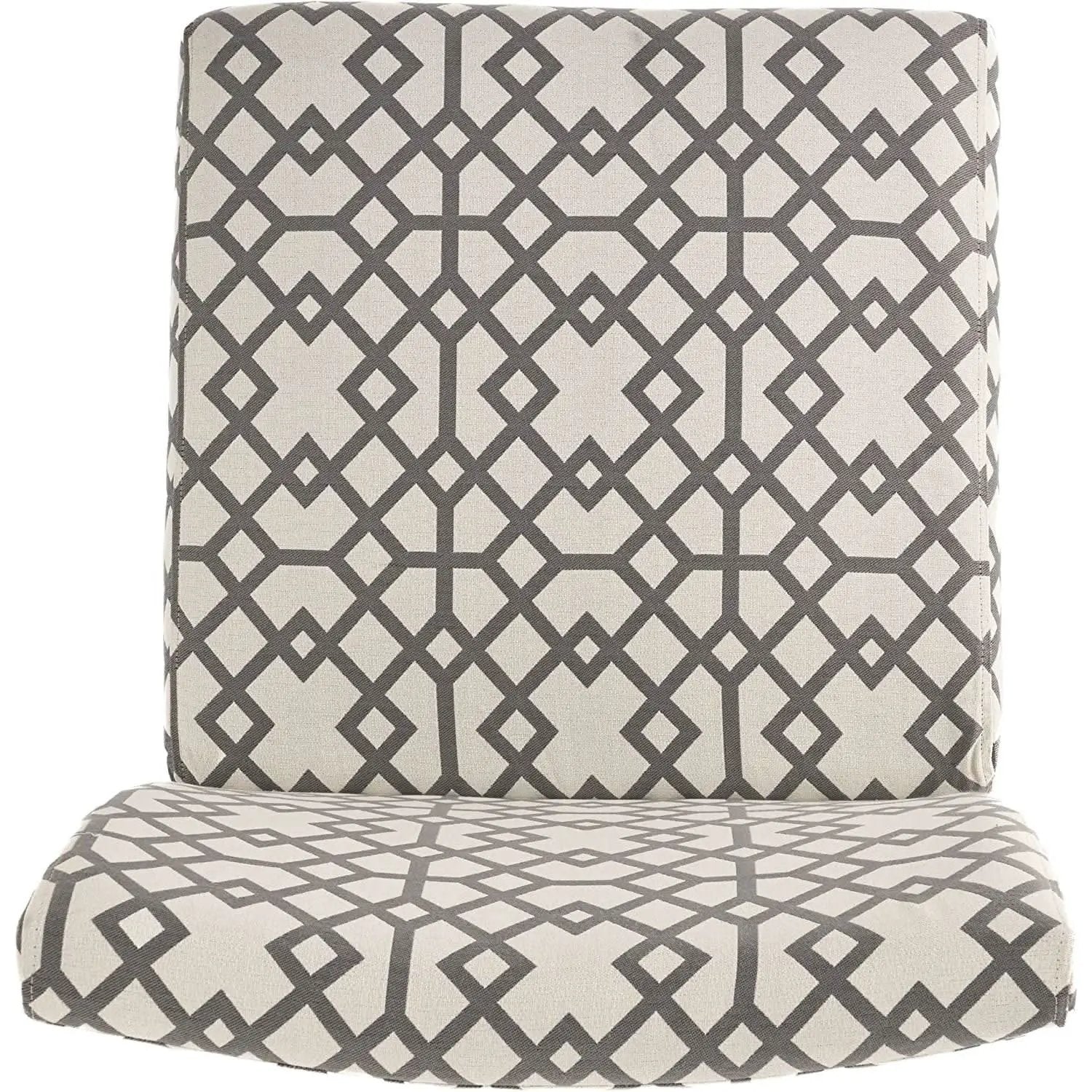 Grey Geometric Accent Chair Christopher Knight Home Living Room Furniture from PriceLows™