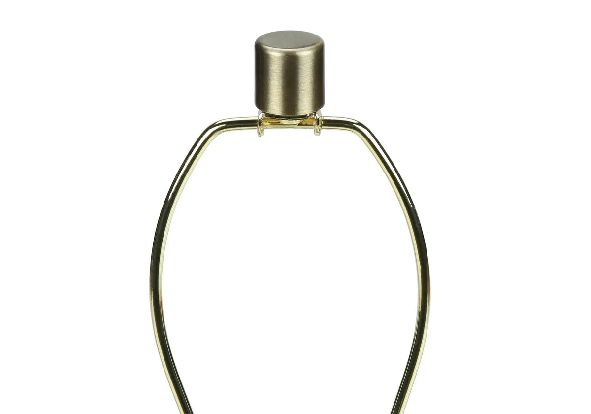 Gray Ceramic Table Lamp | 27 Inch Height | Smooth White And Gray Base | 5 Ft Transparent Cord