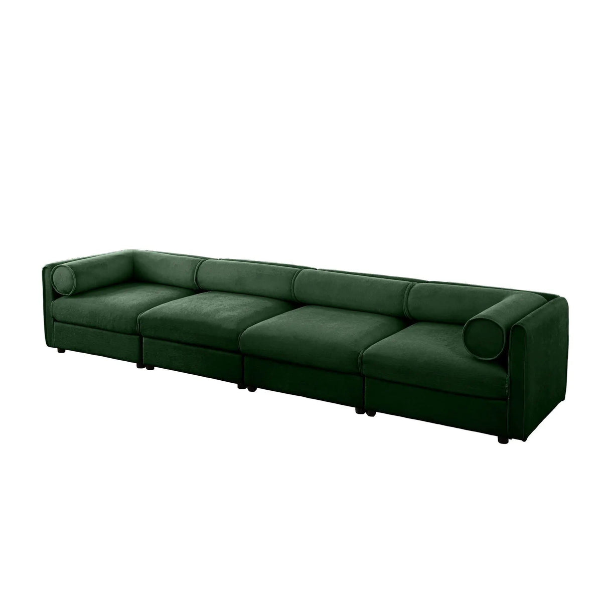 Stylish Sofa With Storage Seat And Cylindrical Backrest | Stationary Sofa | Living Room Furniture | Living Room