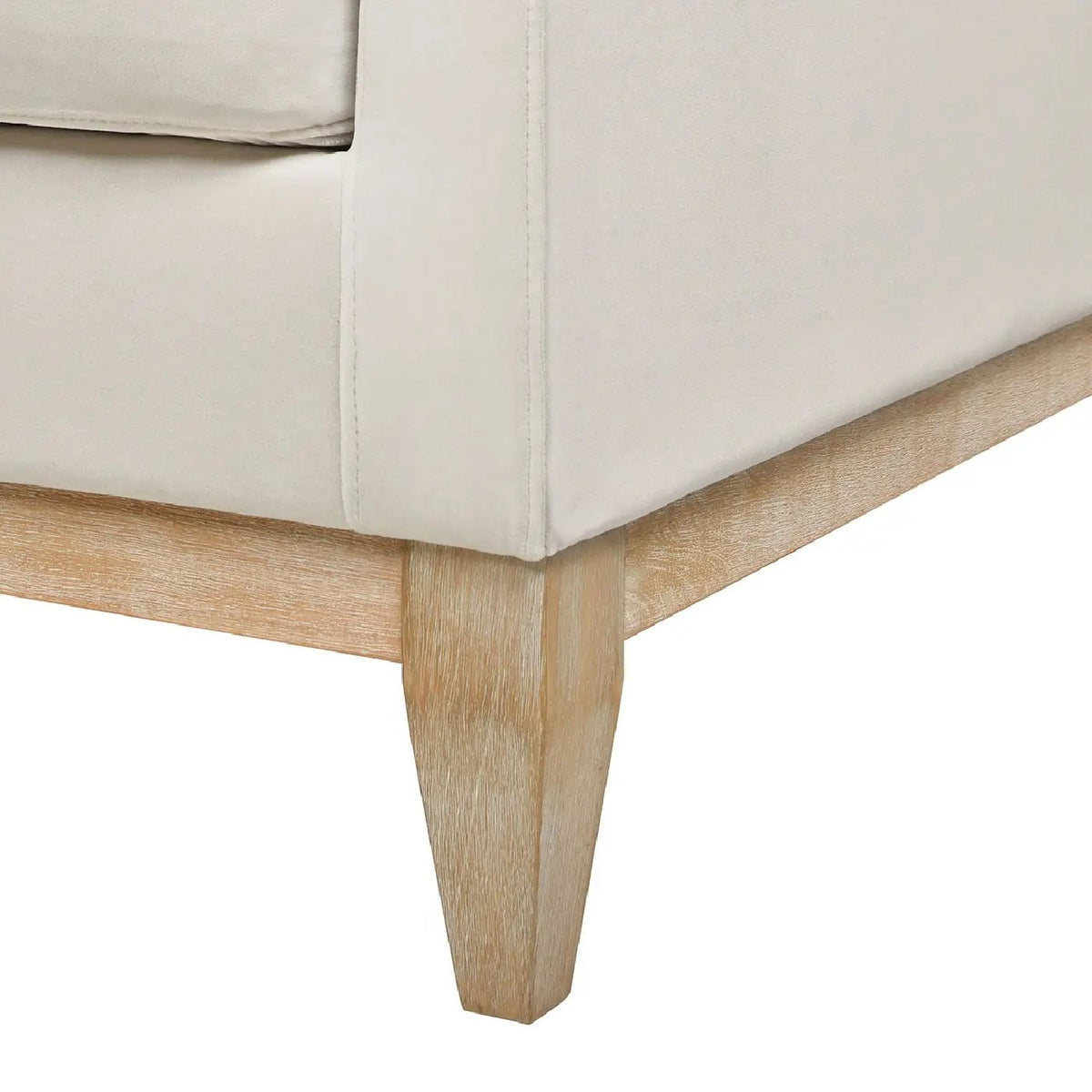 Knox Modern Farmhouse Arm Chair | Feather-Down Wrapped Cushions | Reversible Back And Arm Cushions | Durable Upholstery