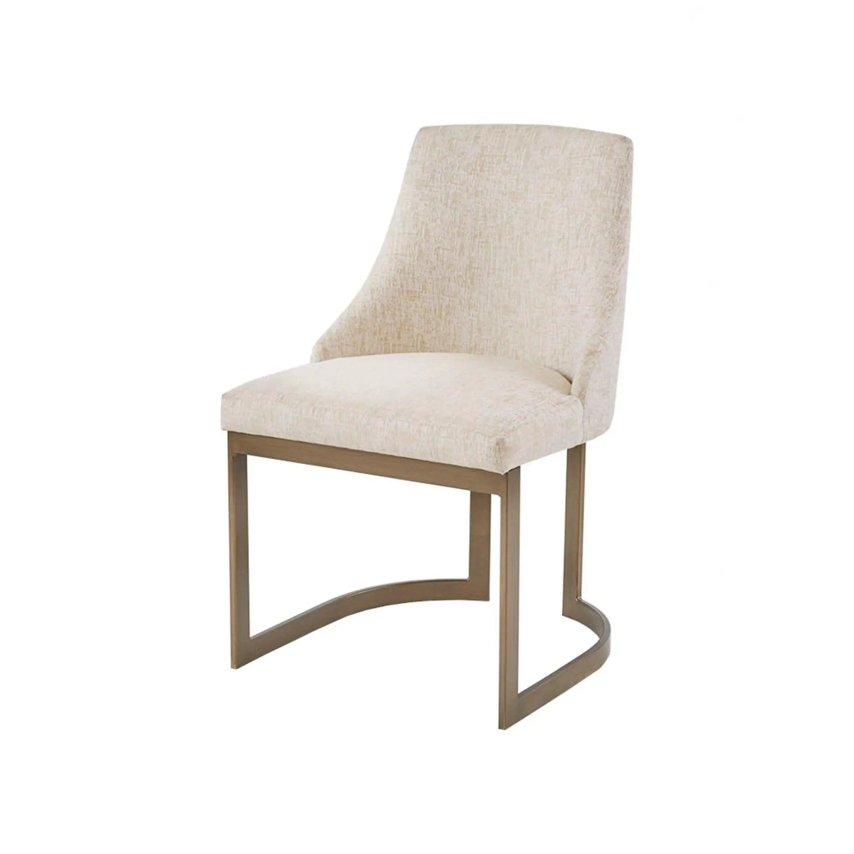 Contemporary Modern Accent Dining Chairs (Set of 2) | 2 Pieces | Metal | Dining Room