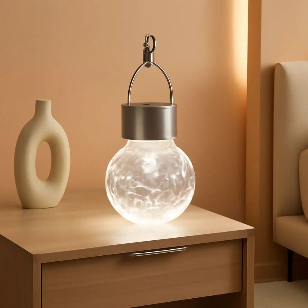 Solar Hanging Globe Lights Waterproof Cold White 24 Pack from PriceLows™