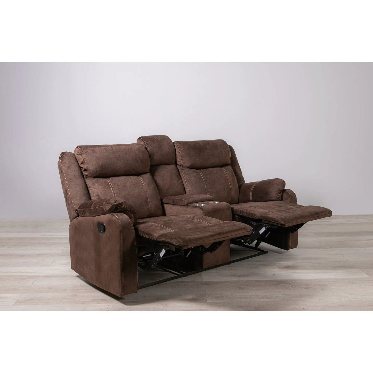 Sonet Domino Recliner Reclining Loveseat | 2 Pieces | Fabric | Living Room