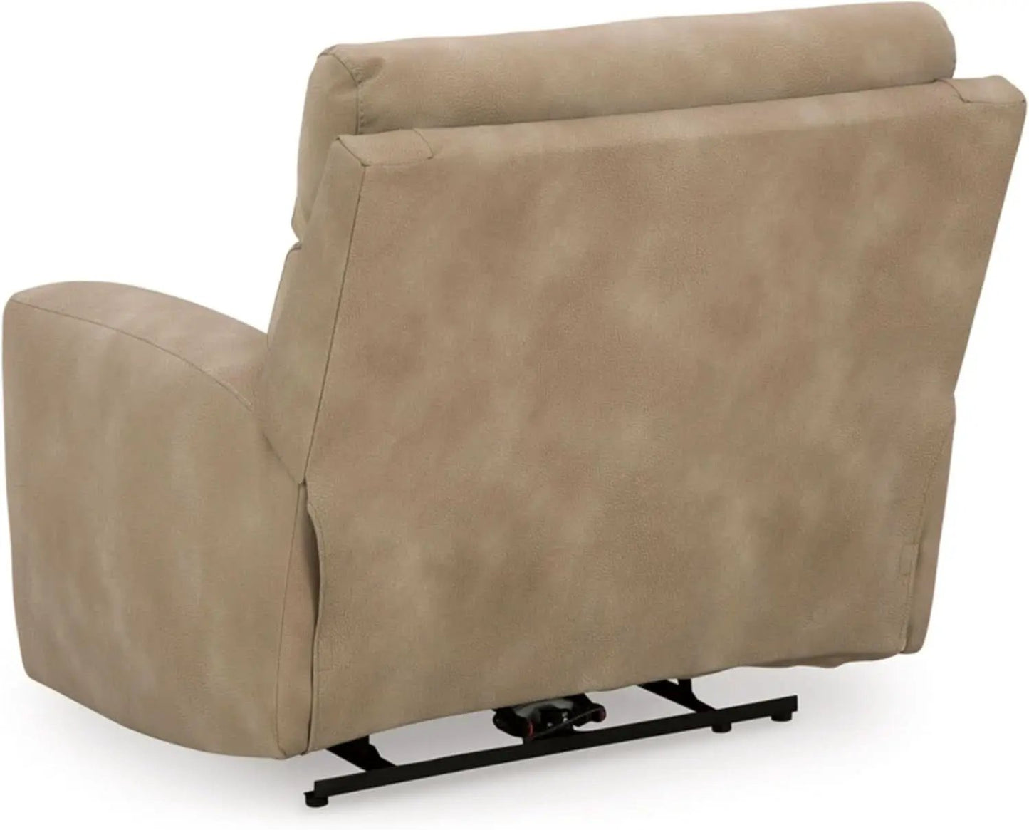 Wall Hugger Power Recliner Light Brown With USB Ports from PriceLows™
