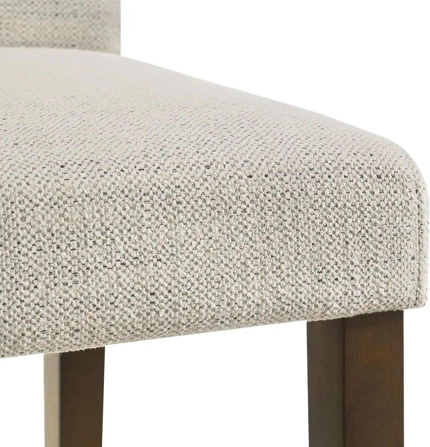 Ivory Upholstered Counter Height Bar Stools Set of Three from PriceLows™