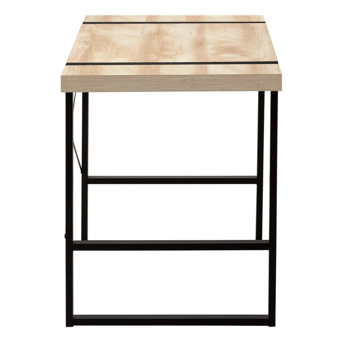 Computer Desk For Home Office | 49 Inch Width | Thick-Panel Desktop | Sturdy Metal Legs