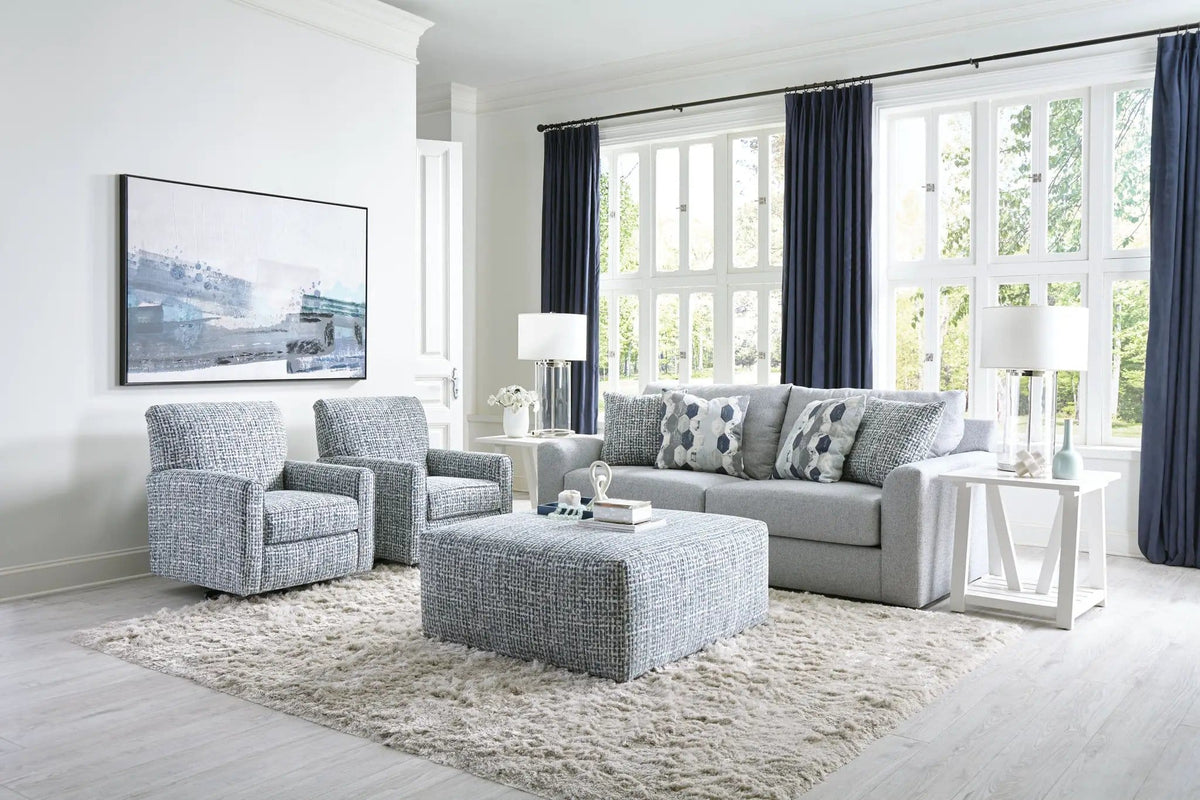 Hooten Ottoman | 4 Pieces | Fabric | Living Room