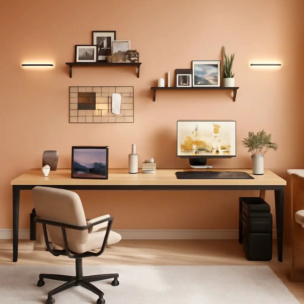 78.7 Inch Extra Long Dual Workstation Desk For Two from PriceLows™