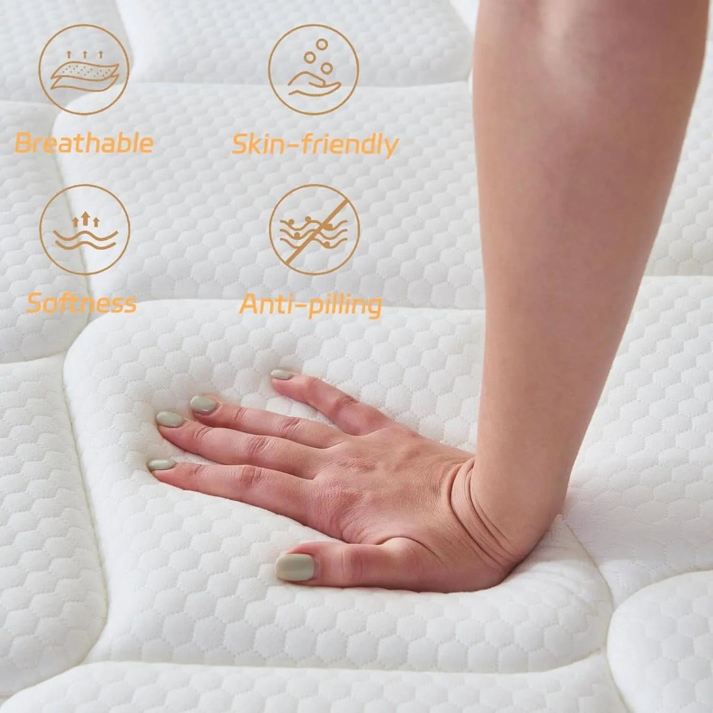 Full Size 12Inch Memory Foam Hybrid Pocket Coil Mattress from PriceLows™