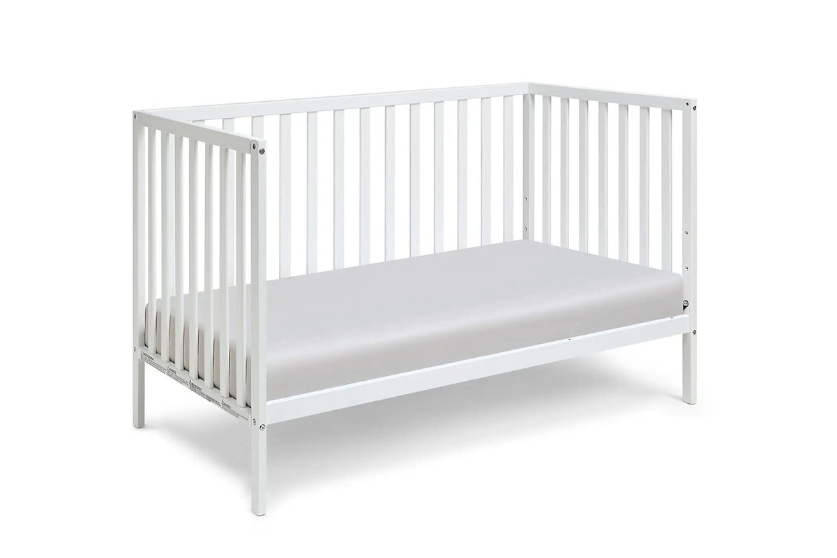 Palmer 3-In-1 Island Crib | Convertible To Toddler Bed And Daybed | Solid Wood Construction | Soft Color