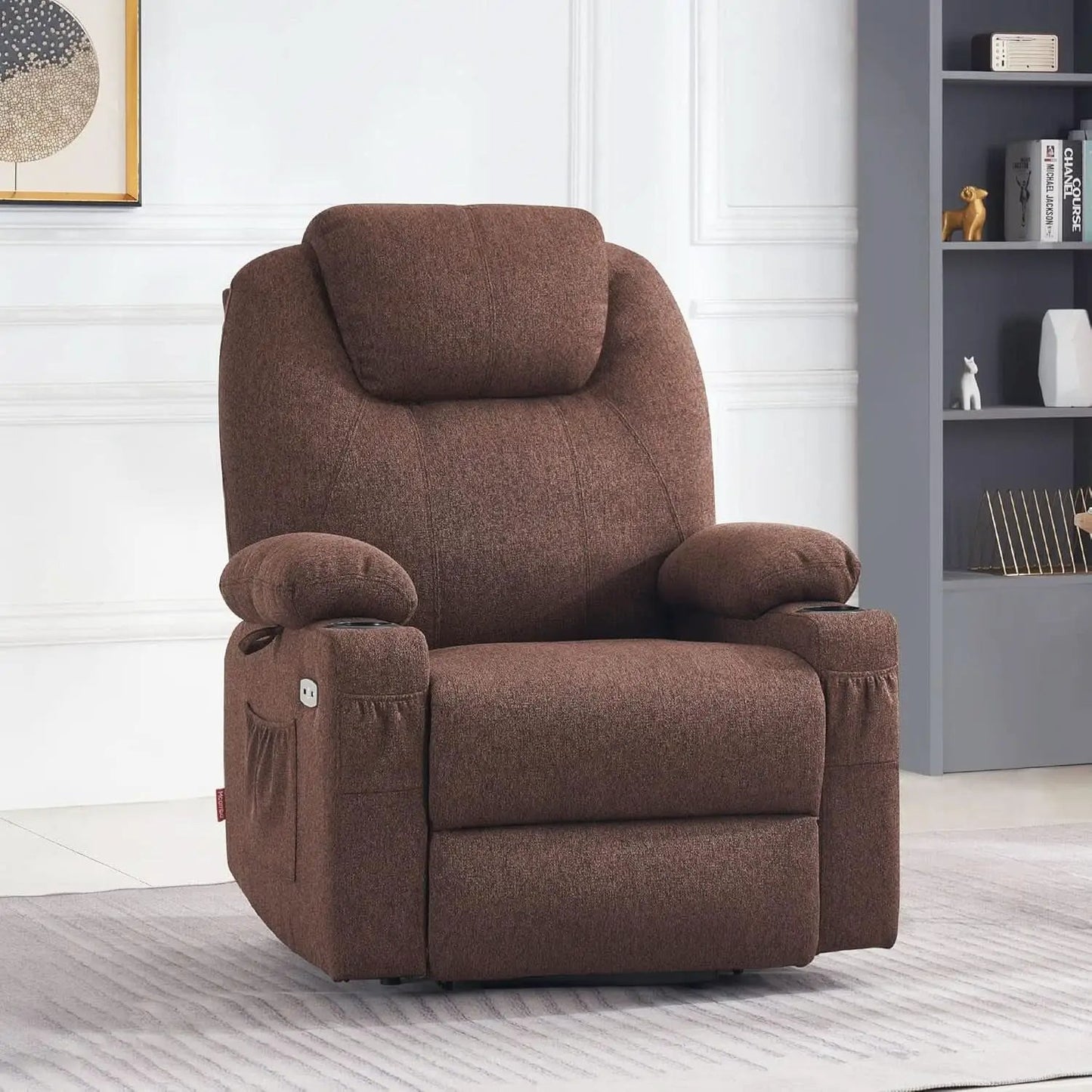 Large Power Lift Recliner Chair With Massage And USB Ports from PriceLows™
