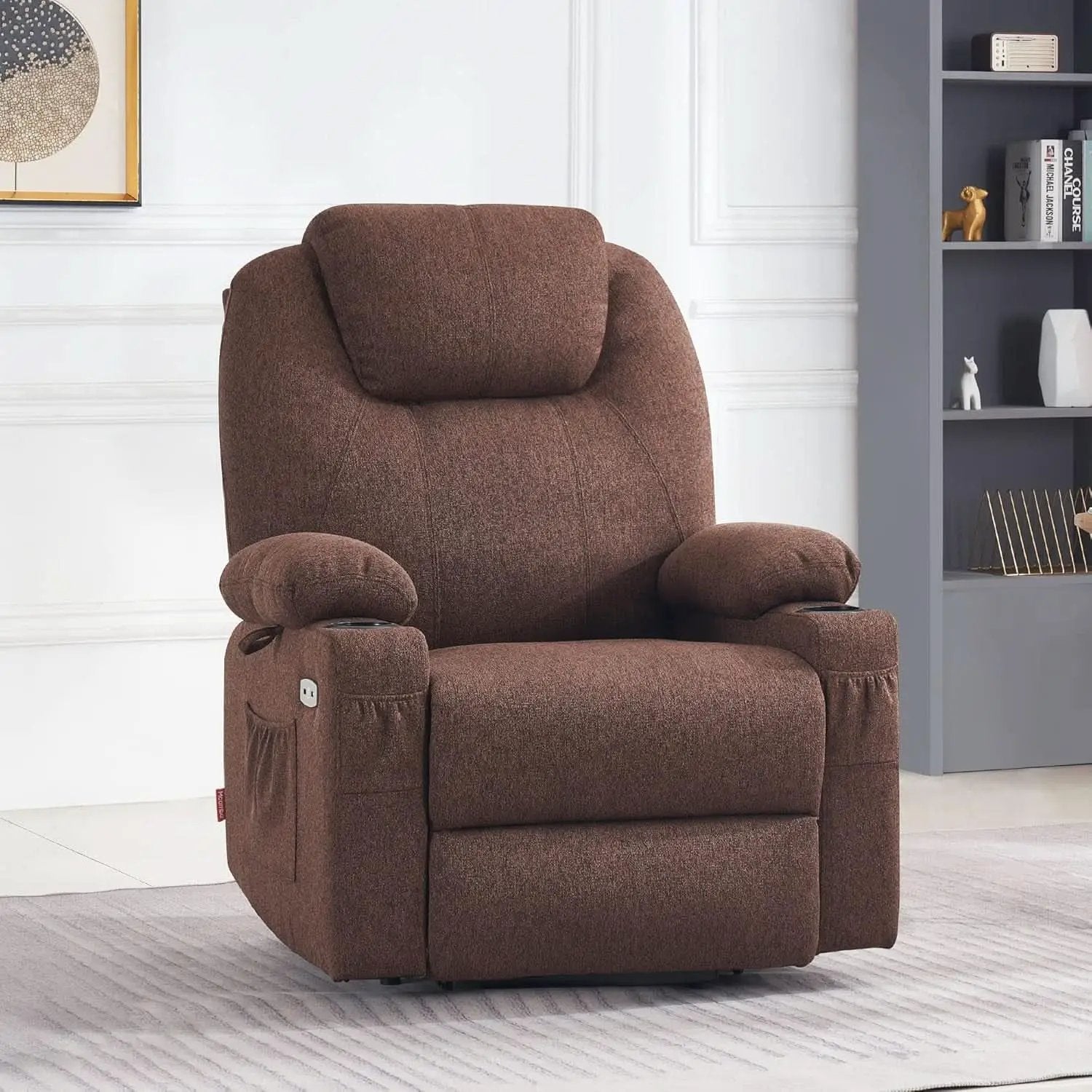 Large Power Lift Recliner Chair With Massage And USB Ports from PriceLows™