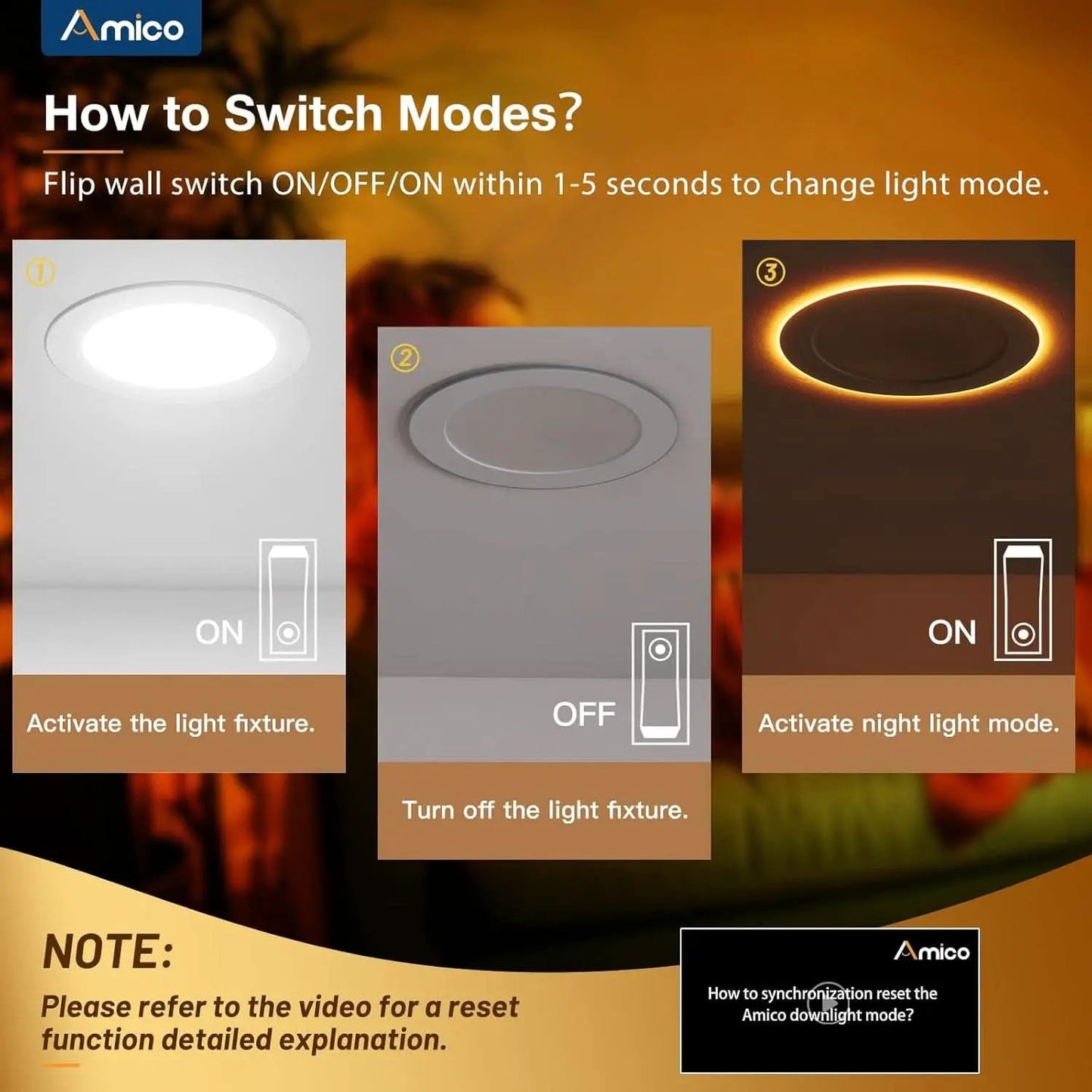 6 Inch 5CCT Dimmable LED Recessed Ceiling Light With Night Light 24 Pack Ultra Thin Canless Downlight from PriceLows™