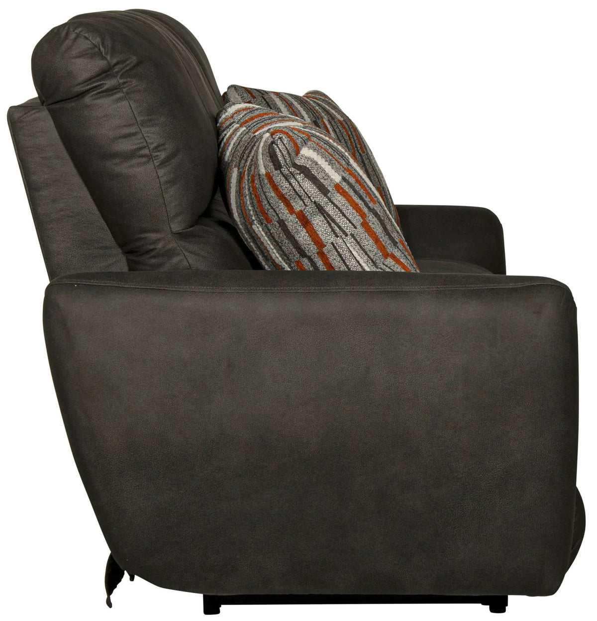 Dorian Reclining Sofa | 4 Pieces | Faux Leather & Fabric | Living Room