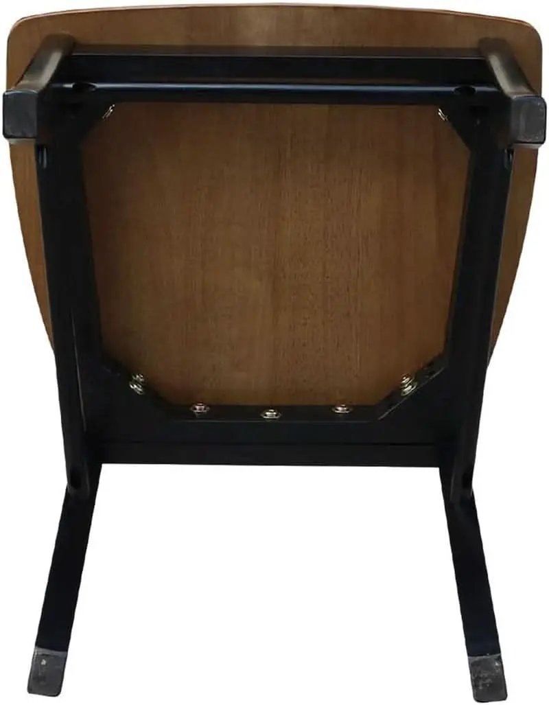 X Back Dining Chair Solid Wood Seat In Black Cherry from PriceLows™